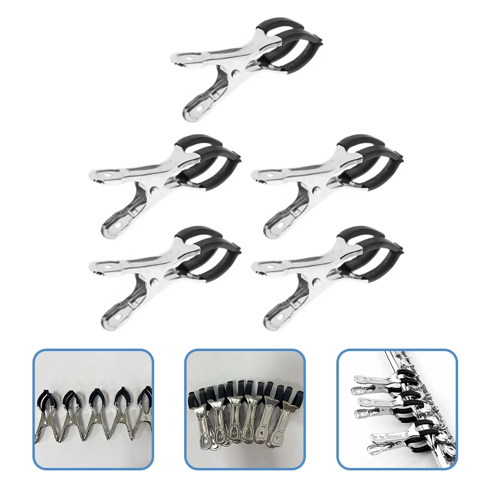 

5pcs Saxophone Button Key Pad Indentation Clip Sax Key Clamps Instrument Repair Tool