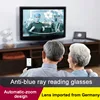 Frameless Smart zoom HD reading glassesAnti-blue Light reading glasses for men and women Near And Far Anti-radiation Glasses 3