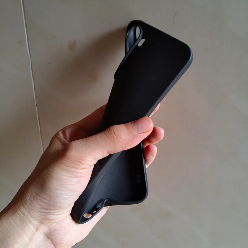 Xiaomi Redmi A7 Pro Black Matte Silicone TPU Slim Case