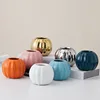 Golden Pumpkin Vase Ceramic Vase Decoration Table Decoration Pumpkin Flower Pot living room decoration  ceramic vase nordic vase 1