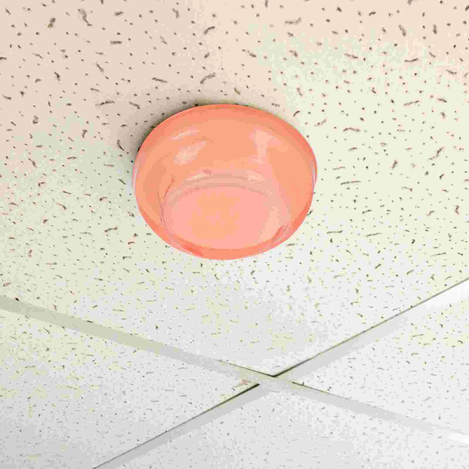 2Pcs SmokeDetectorCover ProtectiveDustGuard MinimizeFalseAlarms EasyInstallation PlasticFireAlarmProtector