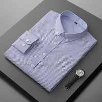 6XL 7XL 8XL 9XL 10XL Large Size Plaid Long Sleeve Shirt Spring Autumn Clothing Casual Youth Men's Loose 50  48 49 150kg 2