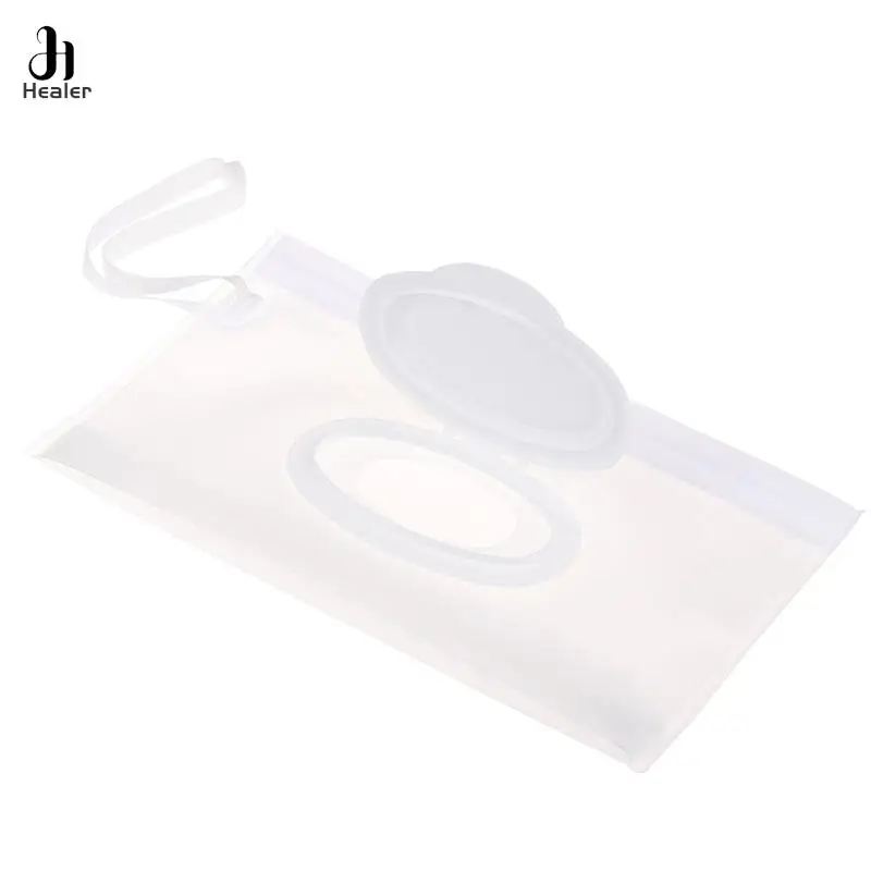 Portable Cartoon Baby Wet Wipes Clutch Pouch and Dispenser