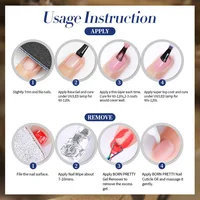 BORN PRETTY 10ml HEMA TPO FREE Christmas Shine Golden Cat Magnetic Gel Sunset Gaze Shining Manicure Soak Off UV Gel Varnish 6