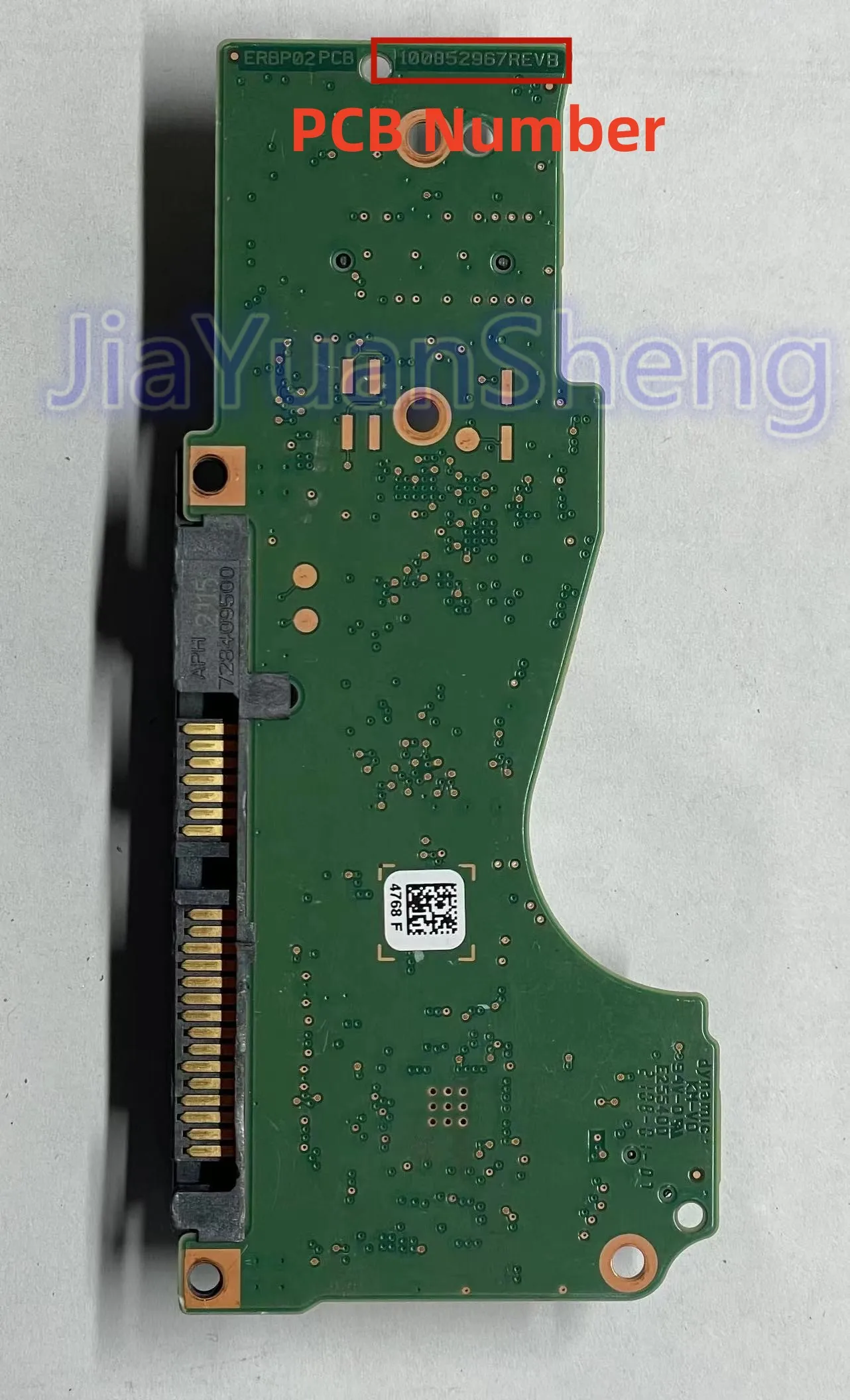 ERBP02PCB, 100852967 REV B 4768 SAS 3,5