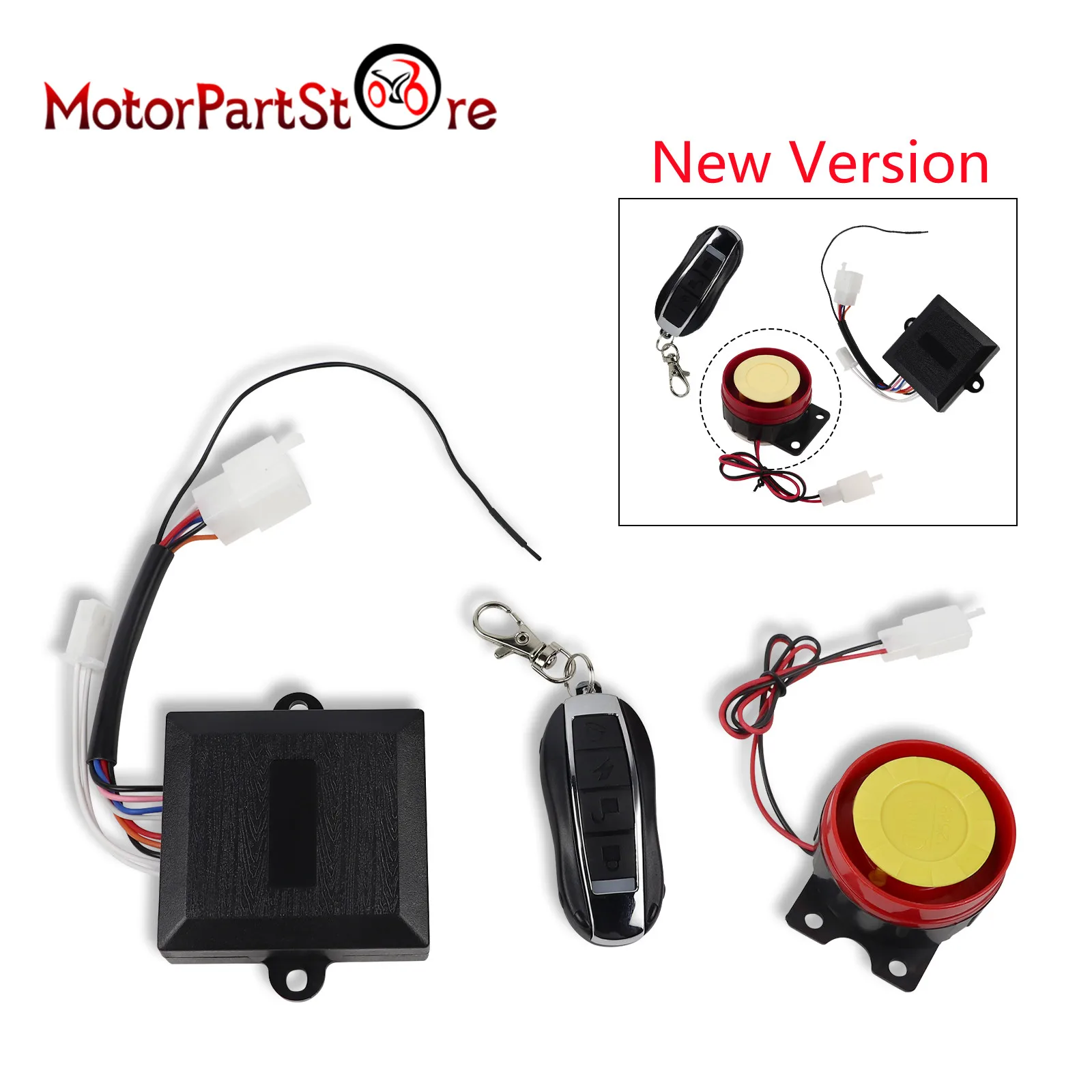 Remote Control Start Kill Switch Alarm for 50cc 70cc 90cc 110cc 125cc