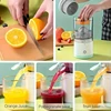 1PC electric juicer orange juice juicer USB rechargeable citrus lemon juicer wireless fruit blender automatic fresh juicer 2
