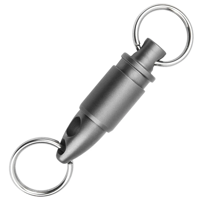 

Titanium Alloy Quick Pull Keychain Universal Buckle Car Keychain Mini Rotating Ring Gadget Durable Easy Install Easy To Use