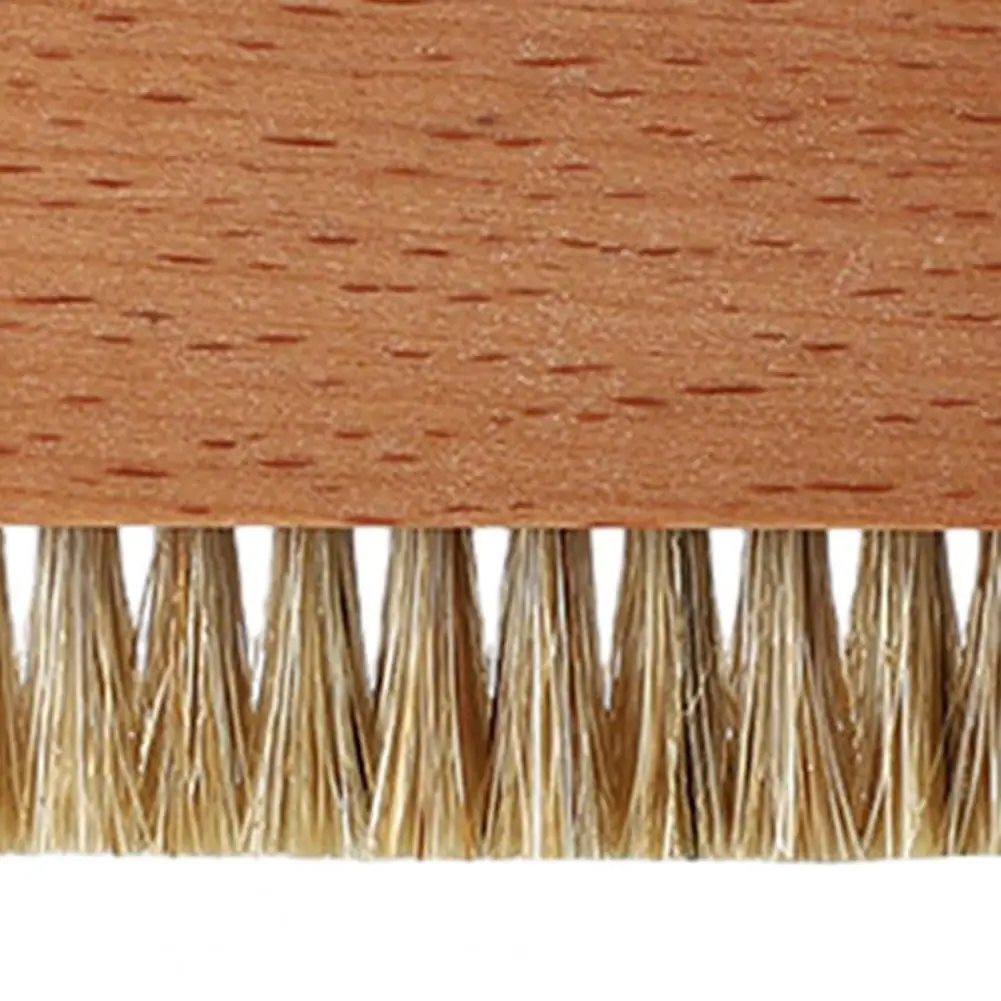 Bristle Nail Brush Solid Wood Gentle Cleaning Tool Removes Stains Convenient Nail Cleaning Brush for Hands Nails 5