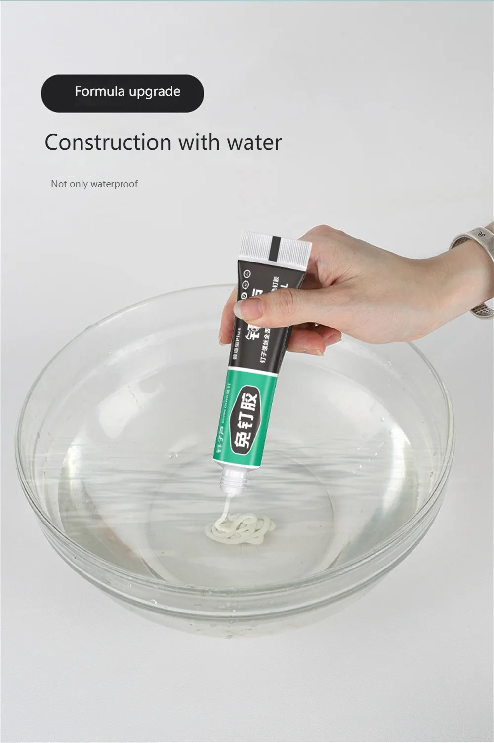 Description Picture 6 of itemAll-purpose Sealant Glue Quick Drying Ultra-Strong Fix Sealer Nail-free Adhesive Glass Tile Metal Ceramic Universal Sealant