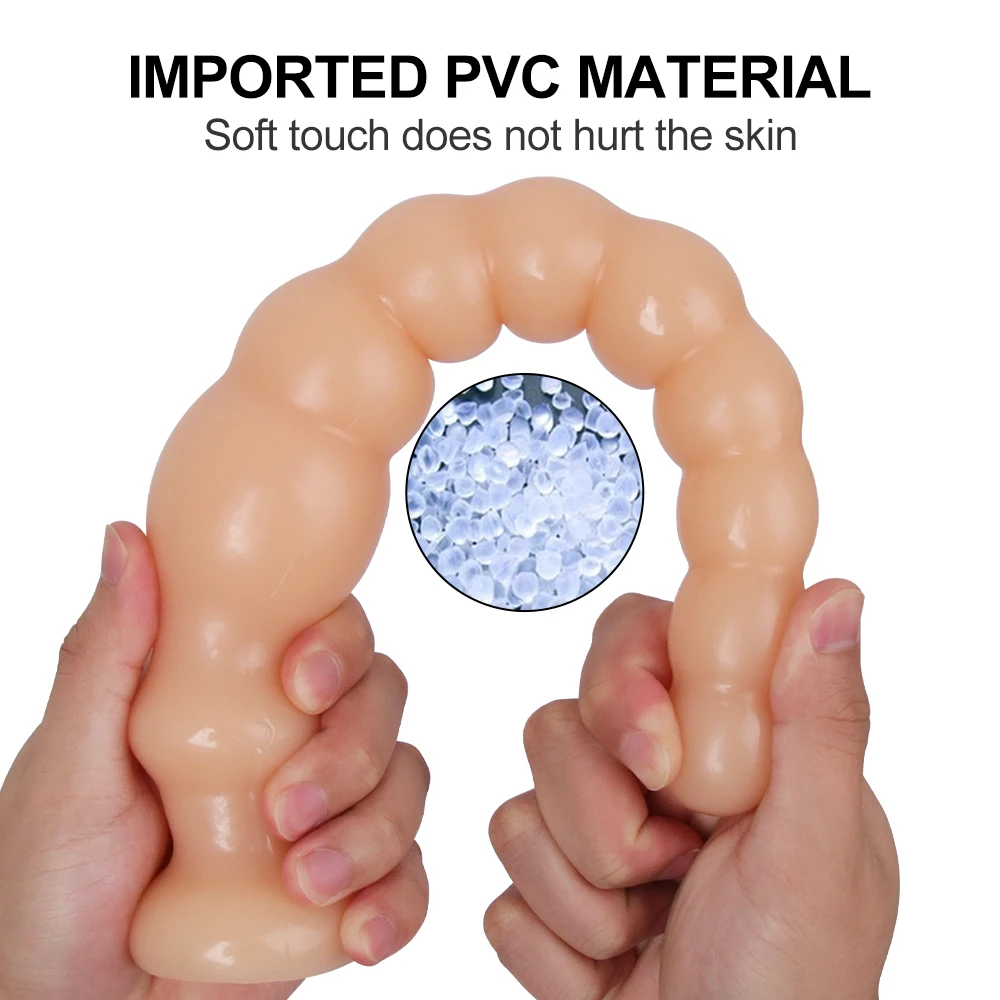 Anal Sex Toys Long Anal Beads Ball Butt Plug Big Buttplug Prosate Massager Dildo Dilator Female Masturbator Adult Sexy Toys For Men Women Gay