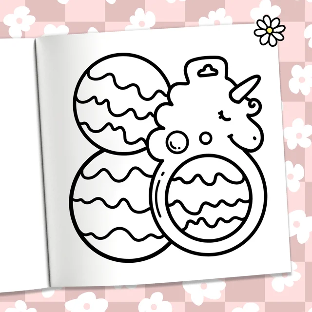 Glow Cosmetics Adult and Adolescent Coloring Books Fashion Cute Pattern Drawing Books Exquisite Cosmetics Illustration Coloring 6