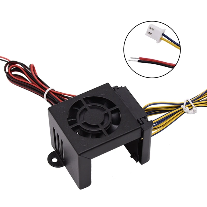 3D 프린트 헤드 부품 팬 커버 케이스, 고정 냉각 팬 커버, CR-10S CR10 Ender-3 4 5 압출기 팬 보호 커버