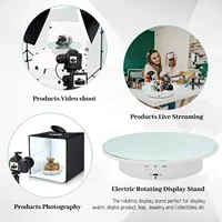 Motorised Rotating Carousel for Jewellery Display, Photography and Video, 360 Degrees, 3-position Adjustment 5