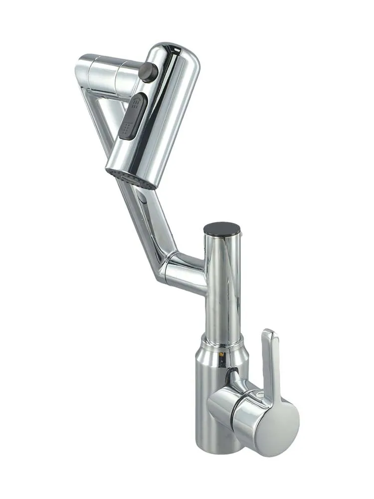 360-degree Rotation Faucet 360 Rotation Faucet Bathroom 360-degree Rotation Adjustable Water Outlet Digital Display 4
