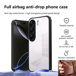 Shookproof Anti - Drop Hard Acrylic Phone Cover with Enhanced Protection for Tecno Camon 40 Pro 4G (Hdfsykl  black)