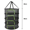 Folding Dry Rack Drying Net For Herbs Hanging Basket Dryer Bag Mesh Herb Drying Net For Flowers Buds Plants 6