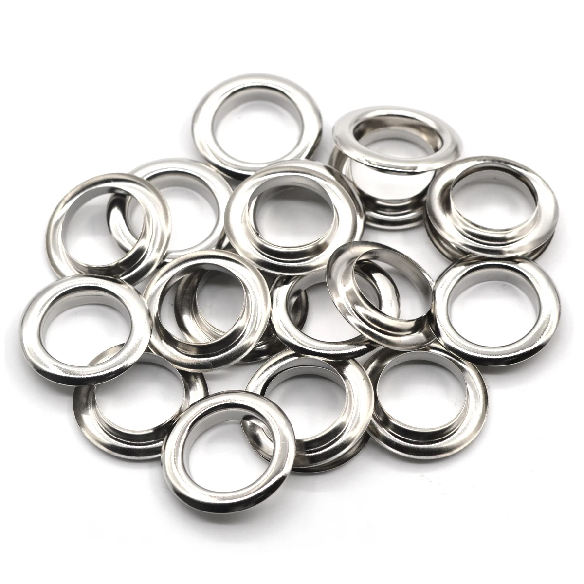 Eyelet Grommet Ring Brass Material Grommet Eyelets With Washer Belt Leather Craft Shoes Cap Clothes DIY Accessories