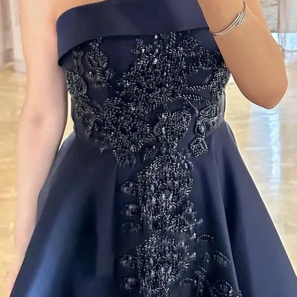 Saudi Silk Aura Evening Dress Gallery Store
