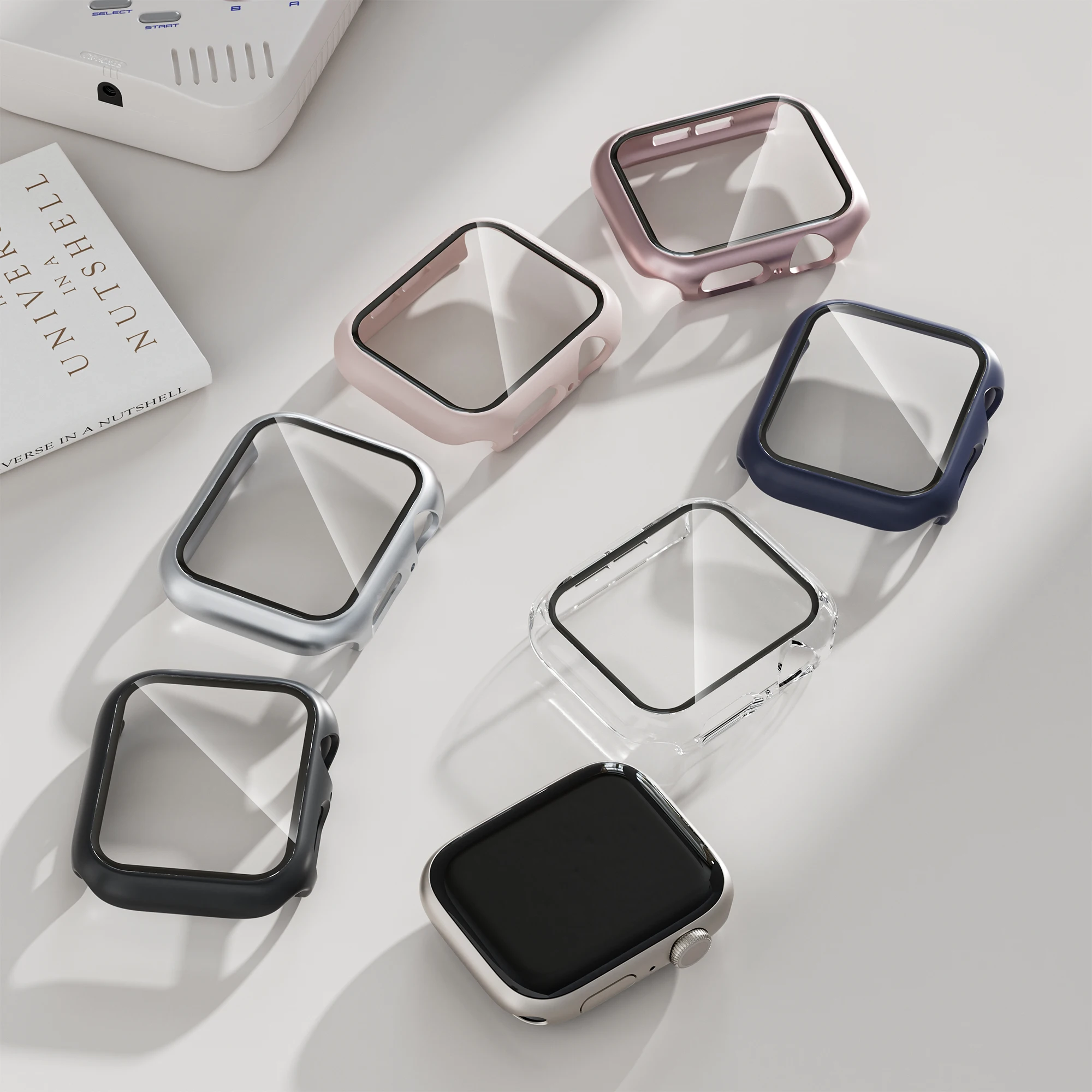 Glass+PC Case Apple Watch 10 46MM 42MM Accessories HD Tempered Screen Protector Hard Bumper iWatch Series 10 Cover 42 46 mm apple watch screen protector watch screen protector case watch accessories watch screen protector apple watch screen protector case watch case watch protective case watch cover watch protective cover glass cover