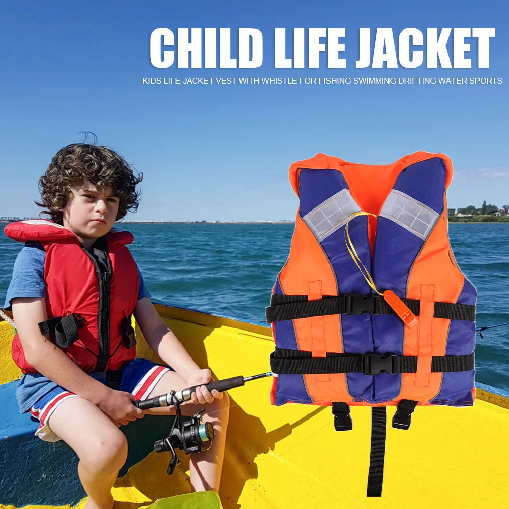 Kids Life Vest Floating Girls Boy Swimsuit Jacket Swimming Pool Boating  Vest for Drifting Boating Water Sports Buoyancy Jackets - AliExpress