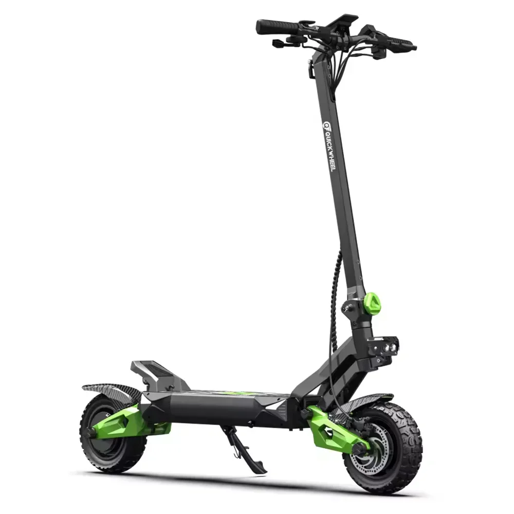 Escooter Powerful S6 2000W 52V 18AH Dual Motor 10 inch tyres Electric Scooter Max speed 70km/h Max range 70km