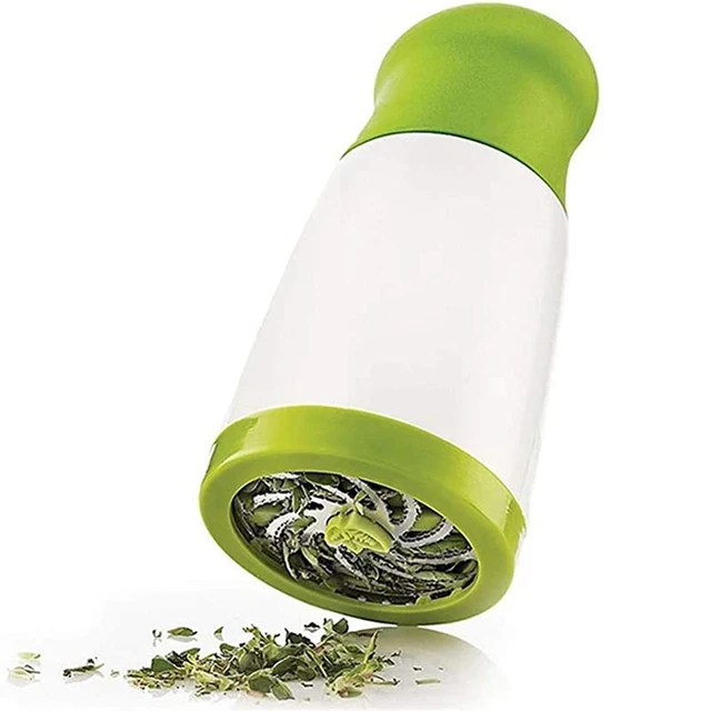  Herb Grinder Spice Mill Parsley Shredder Chopper Vegetable  Garlic Coriander Spice Grinder Kitchen Accessories: Home & Kitchen