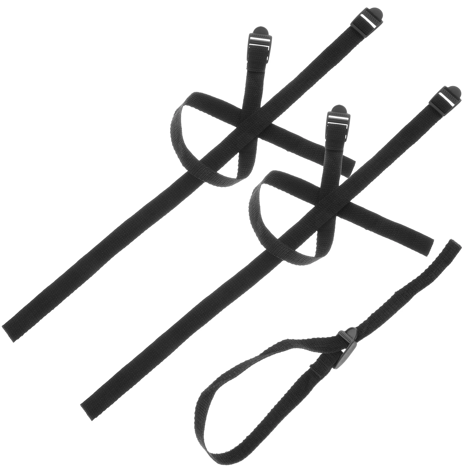 

5 Pcs Fixed Buckle Child Snowboard Backpack Hiking Stick Rope Ski Straps for Carrying