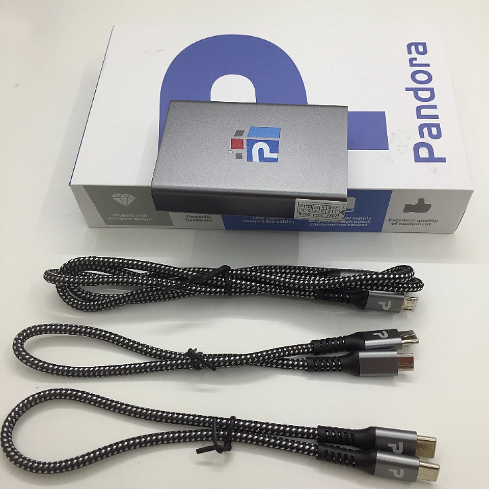 Original Pandora Tool Box with 3 Cable, New, Z3X, 2025