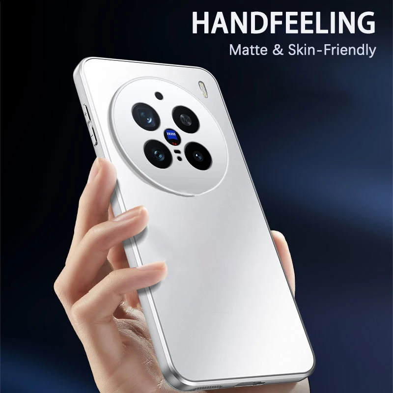 Enhanced Airbag Super Protection Matte Acrylic Back Cover - Frosted Phone Case