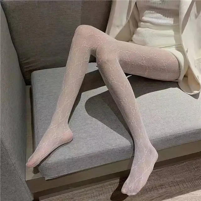 Sexy Gothic Tights Pantyhose Women Fashion Punk Style Hole Fishnet Stockings Anime Lolita Thigh High Stocking Hollow Out Hosiery White G