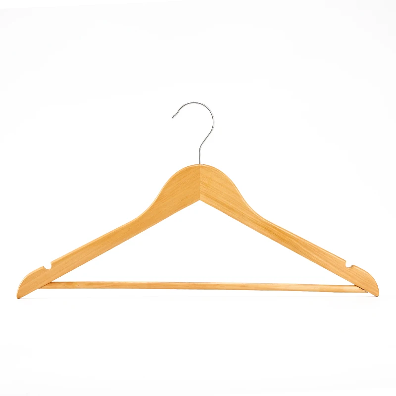 Clothes Hanger Storage Hanger 10PCS Wood Coat Hanger 45CM for Household Hanging Clothes