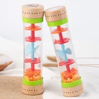 Baby Toys 6 12 Months Developmental Sensory Rain Stick Shaker Rattle Rainmaker Baby Toy Rainstick Musical Instrument for Babies 1