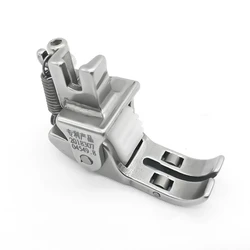 Single Roller Foot Presser for Thick Materials and Leather Crafting (Plastic wheel 1pcs)