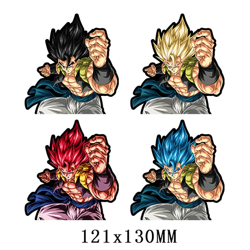 Vegeta SS Dragonball Super Weatherproof Anime Sticker 6 Car Decal