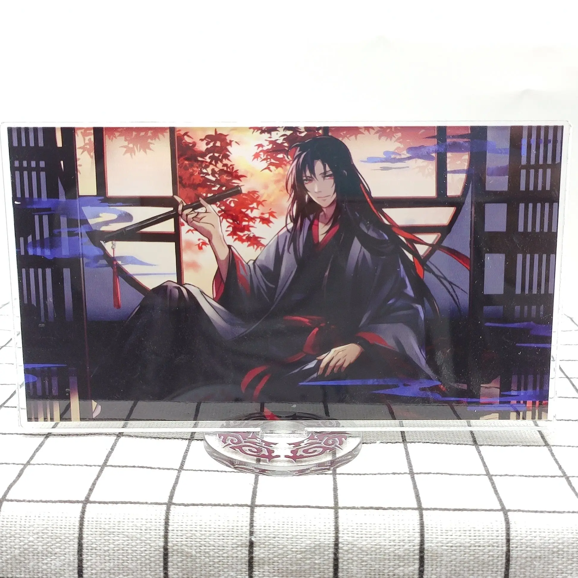 Anime Mo Dao Zu Shi Acrylic Standing Plate Action Figure Desktop Wei Wuxian  Lan Wangji Wedding Decoration Toy Gift