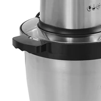 Hachoir électrique 1500 W, robot de cuisine 6,5 L pour viande, légumes, fruits – 3 vitesses, lames en acier inoxydable, facile à nettoyer 5