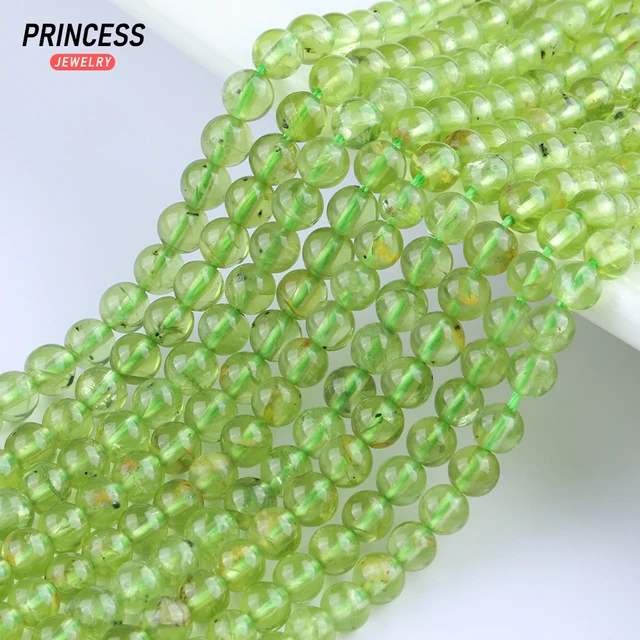 페리도트 비즈: 보석류 제작을 위한 빛나는 보석