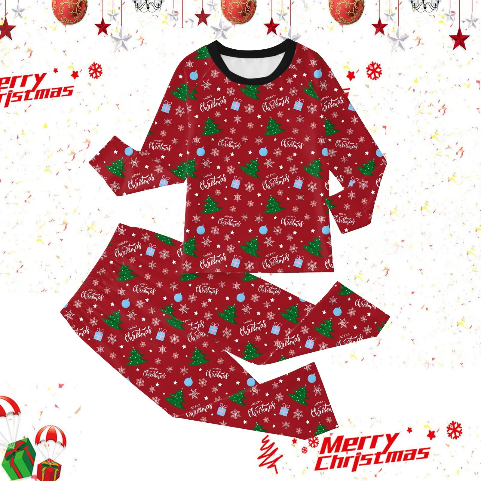 

Christmas Pajamas Tops + Pants 2PCS Children Outfits Comfortable Autumn Kids Suits Tracksuit Baby Boys And Girls Clothing Set
