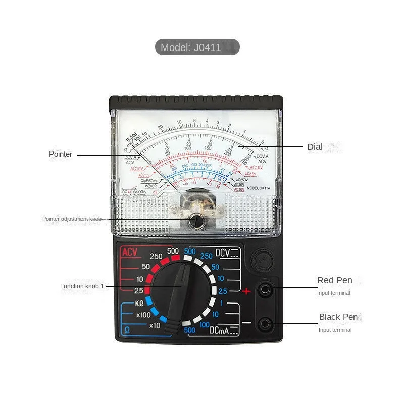 

Teaching Pointer Type Multi-Purpose Electric Meter Electrical Circuit Experiment Consumables Equipment Teaching Aids