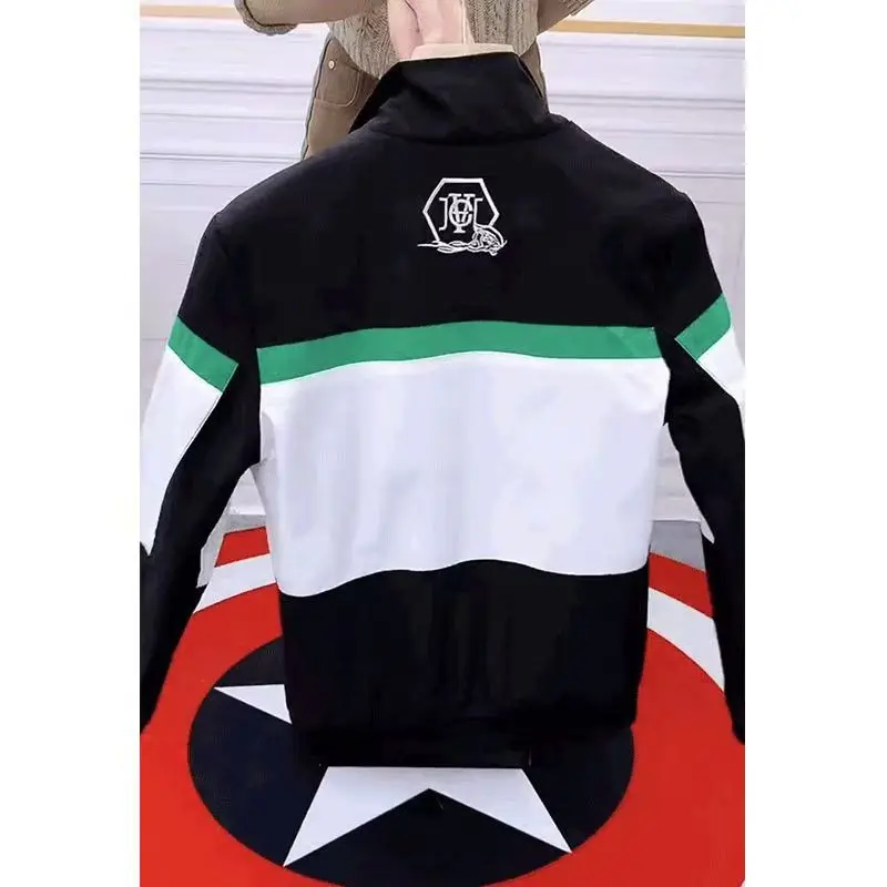 Giacca bomber frangivento da uomo moda Primavera Autunno Uomo Casual All'aperto Giacca Portswear Giacche da uomo Cappotti abbigliamento uomo 4