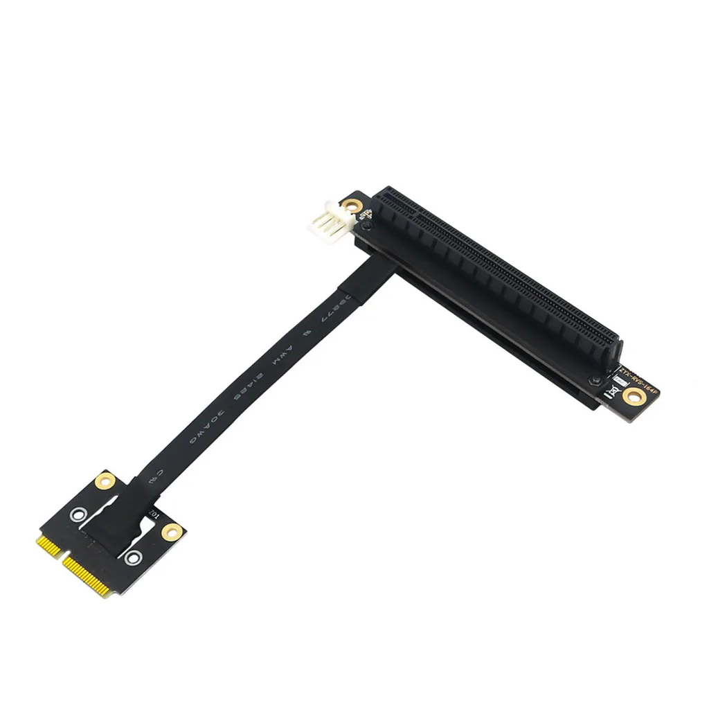 graus mini pcie para adaptador cabo riser mini pcie para pci express power para pcie testador extensor
