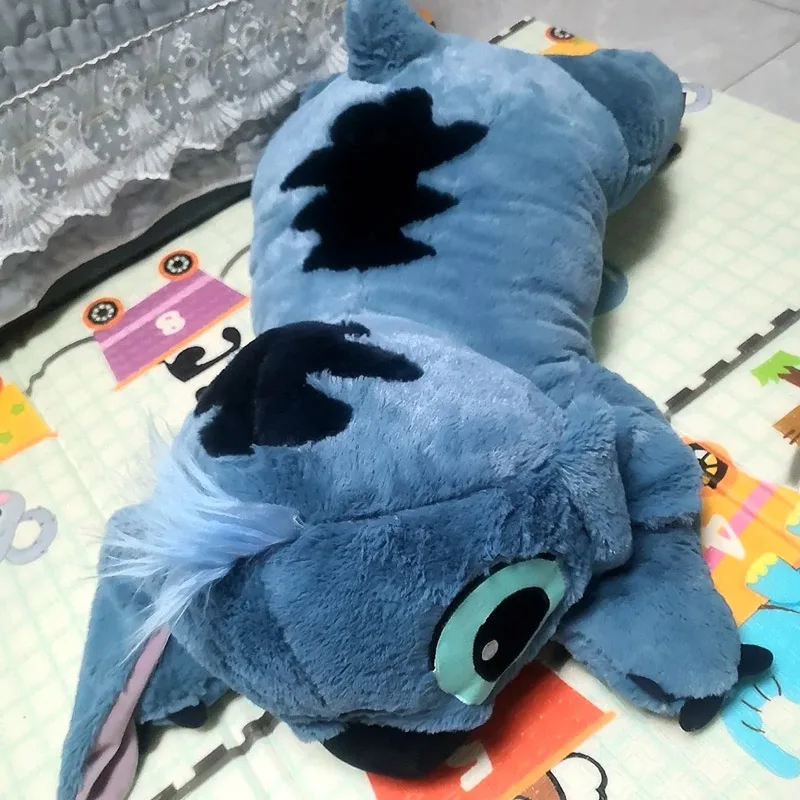 Disney Lilo & Stitch Plush Stuffed Doll 80cm Large Stuffed Sleeping Pillow  Toys