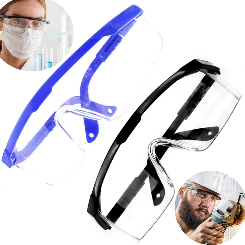 5/10/15/20PCS Splash goggles Impact goggles Safety work glasses Thick dustproof goggles Suitable for bicycles Laboratory