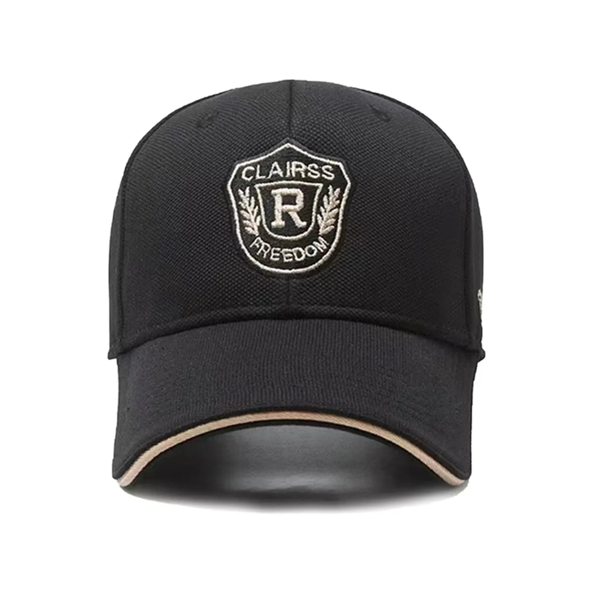 Unisex CLAIRSS R FREEDOM Baseballkappen mit Stickerei, Frühling und Herbst, für den Außenbereich, verstellbare Freizeithüte, Sonnenschutzhut, Sportkappe – Detail 5