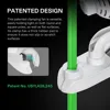 AeroWave A6 Grow Tent Clip Fan, Patented Portable Auto Oscillating Fan 6" with 2-Speed, Strong Airflow but Low Noise 4