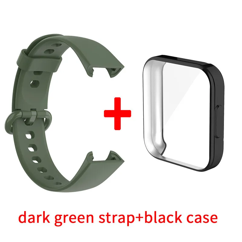 Silicone Protective Strap and Case for Smart Watch - Premium Wristband Bracelet Accessories