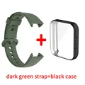 Dark green black