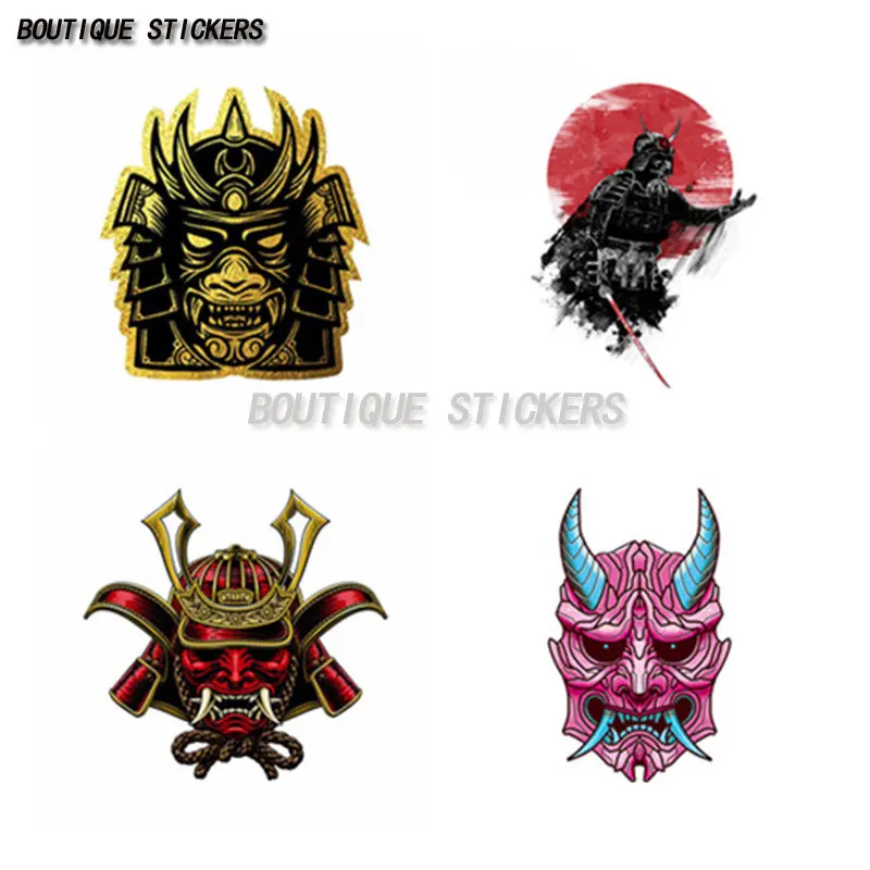 

Samurai Monster Car Stickers Car Accessories Decal Diesel Stickers Waterproof Truck Window Racing Laptop Motorcycle Vinyl Decals
