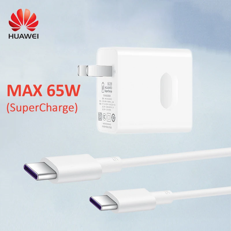 HUAWEI 65W SuperCharge Original Charger Super Fast Charging Multi
